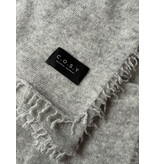 C.O.S.Y Sjaal Cosy Washed Cashmere Light Grey