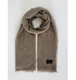 Sjaal Cosy Washed Cashmere Mole