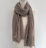 Sjaal Cosy Washed Cashmere Mole