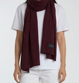 C.O.S.Y Sjaal Cosy Jersey Burgundy Melange
