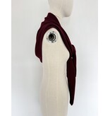 C.O.S.Y Cosy Chic Triangle Dark Burgundy