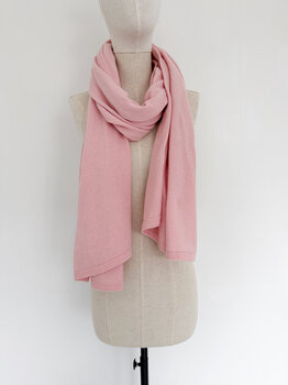 Sjaal Cosy Cool Peony Pink