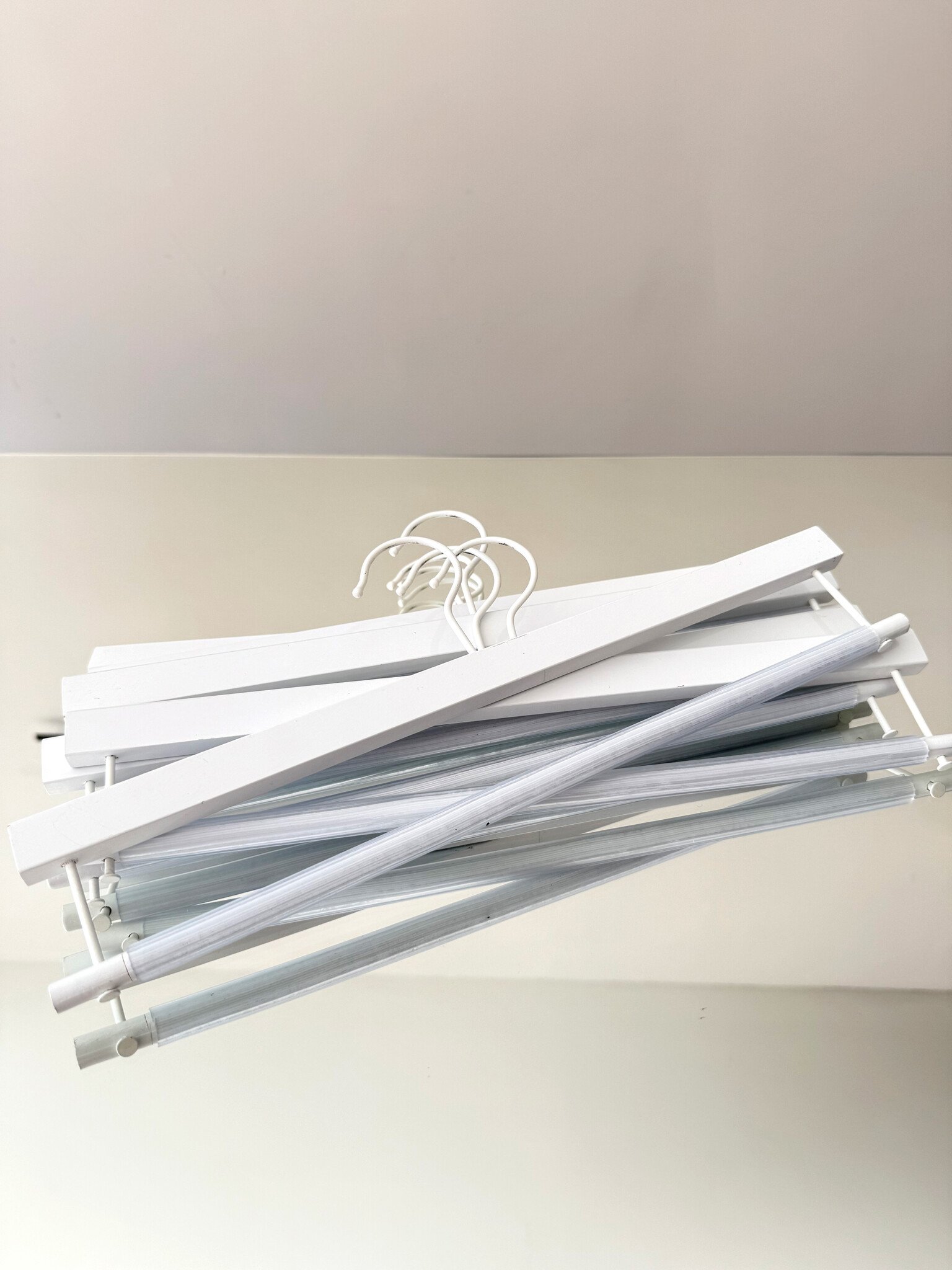 C.O.S.Y by SjaalMania Houten SjaalHanger Wit per 5 stuks