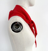 Cosy Triangle Scarf Small Ruby