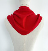 Cosy Triangle Scarf Small Ruby
