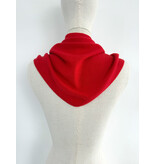 Cosy Triangle Scarf Small Ruby