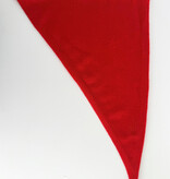 Cosy Triangle Scarf Small Ruby