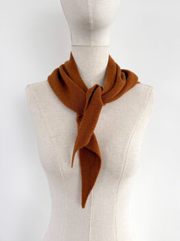 Cosy Triangle Scarf Small Shale