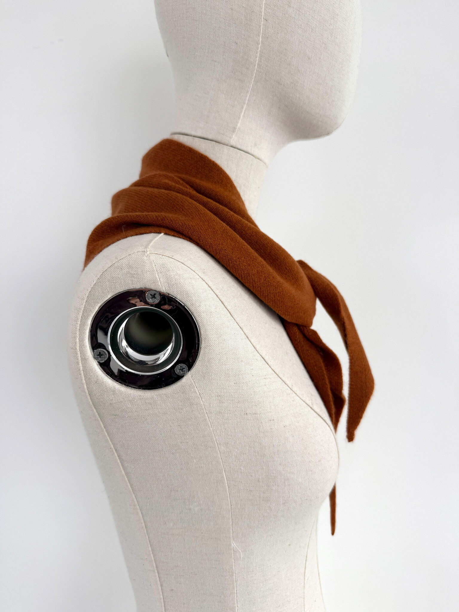 Cosy Triangle Scarf Small Shale