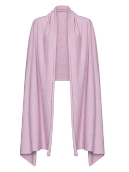 Sjaal Cosy Jersey Soft Pink Melange