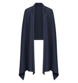 Sjaal Cosy Jersey Navy Melange