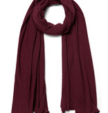 Sjaal Cosy Jersey Burgundy Melange