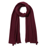 Sjaal Cosy Jersey Burgundy Melange