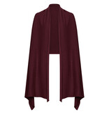 Sjaal Cosy Jersey Burgundy Melange