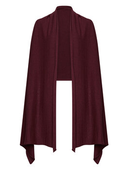Sjaal Cosy Jersey Burgundy Melange