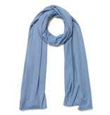 Sjaal Cosy Jersey Mid Blue Melange