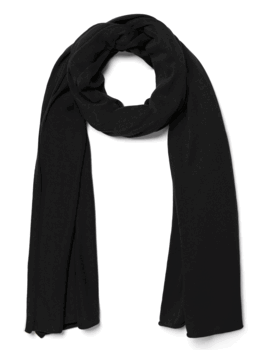 Sjaal Cosy Jersey Solid Black