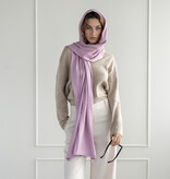 Sjaal Cosy Jersey Soft Pink Melange