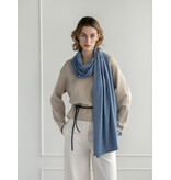 Sjaal Cosy Jersey Mid Blue Melange