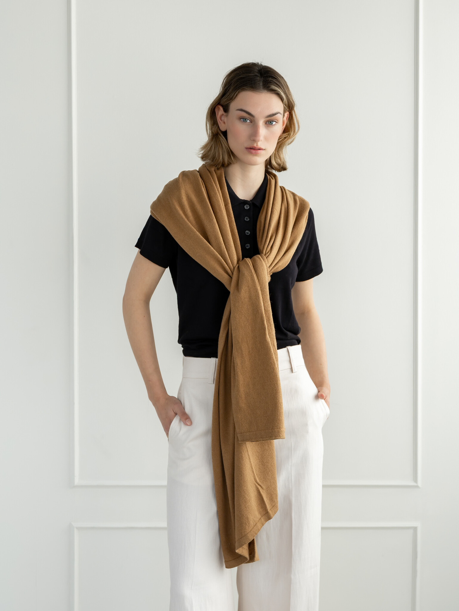 Sjaal Cosy Cool Latte