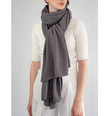 Sjaal SjaalMania Cosy Chic Solid Grey