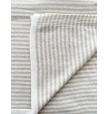 Sjaal Cosy Chic Stripes Light Sand - Creamy White