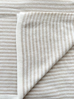 Sjaal Cosy Chic Stripes Light Sand - Creamy White