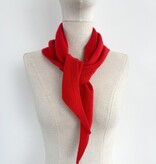 Sjaal Cosy Triangle Small Ruby