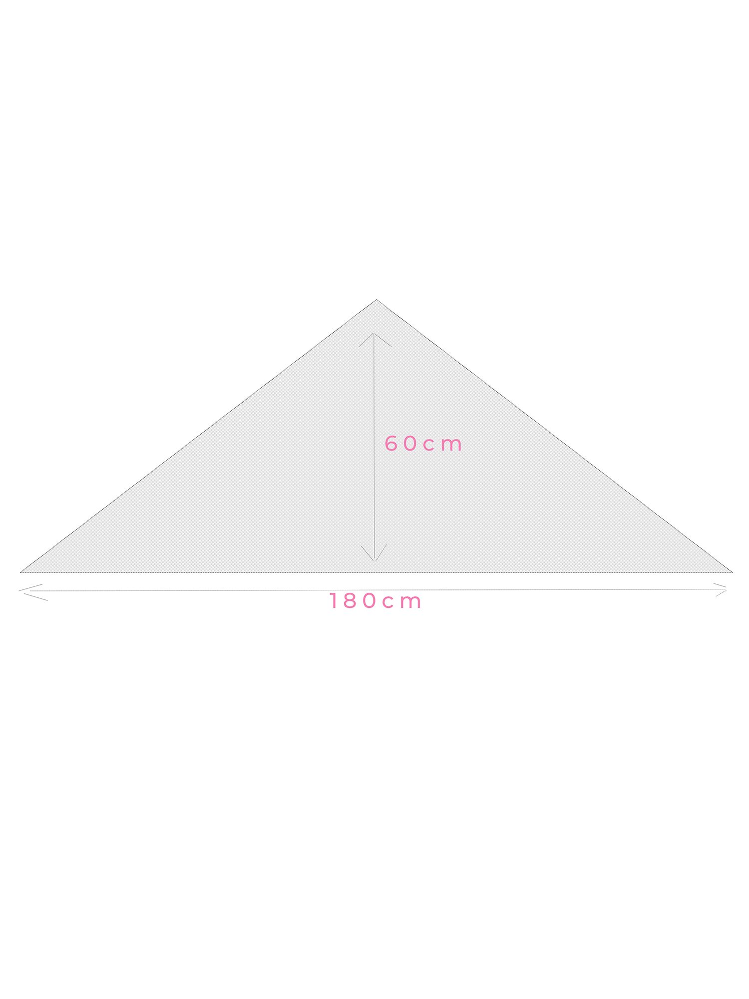 Cosy Triangle 100% Brushed Cashmere City