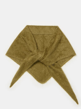 Cosy Triangle 100% Brushed Cashmere Forest