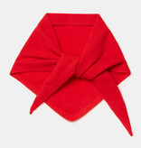 Cosy Triangle Scarf Small Ruby