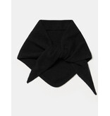 Sjaal Cosy Triangle Small Solid Black