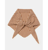 Cosy Triangle Scarf Small Shale/Maritime White