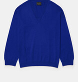 Cosy V-Neck Berlin Blue