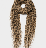 Sjaal Cosy Cashmy Leopard Brown