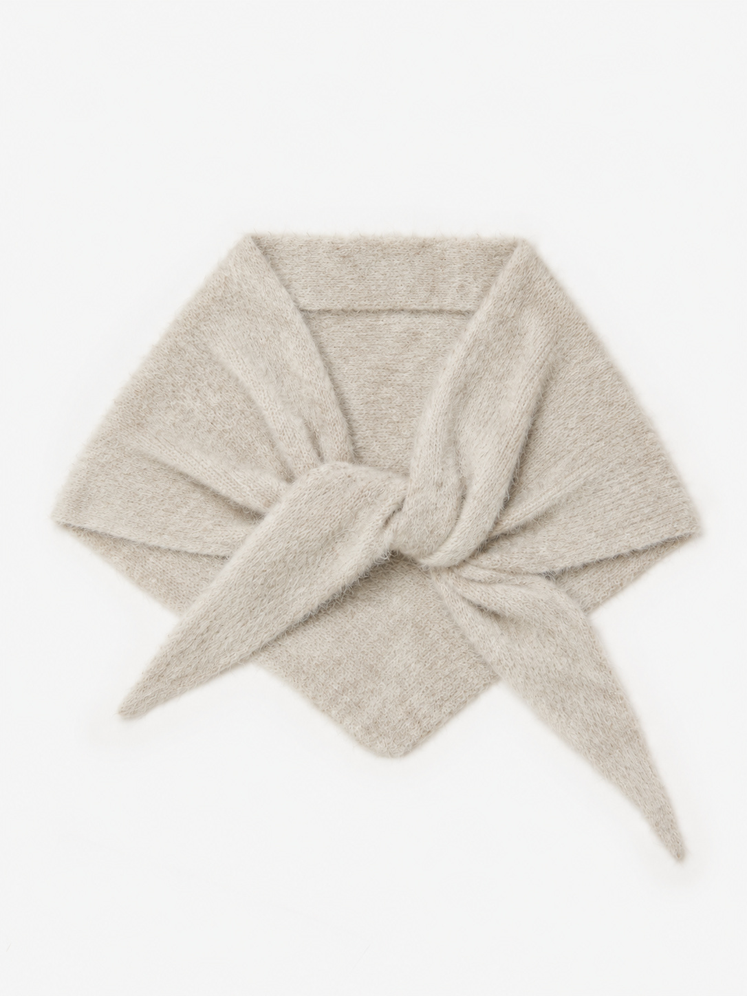 Cosy Triangle 100% Brushed Cashmere City