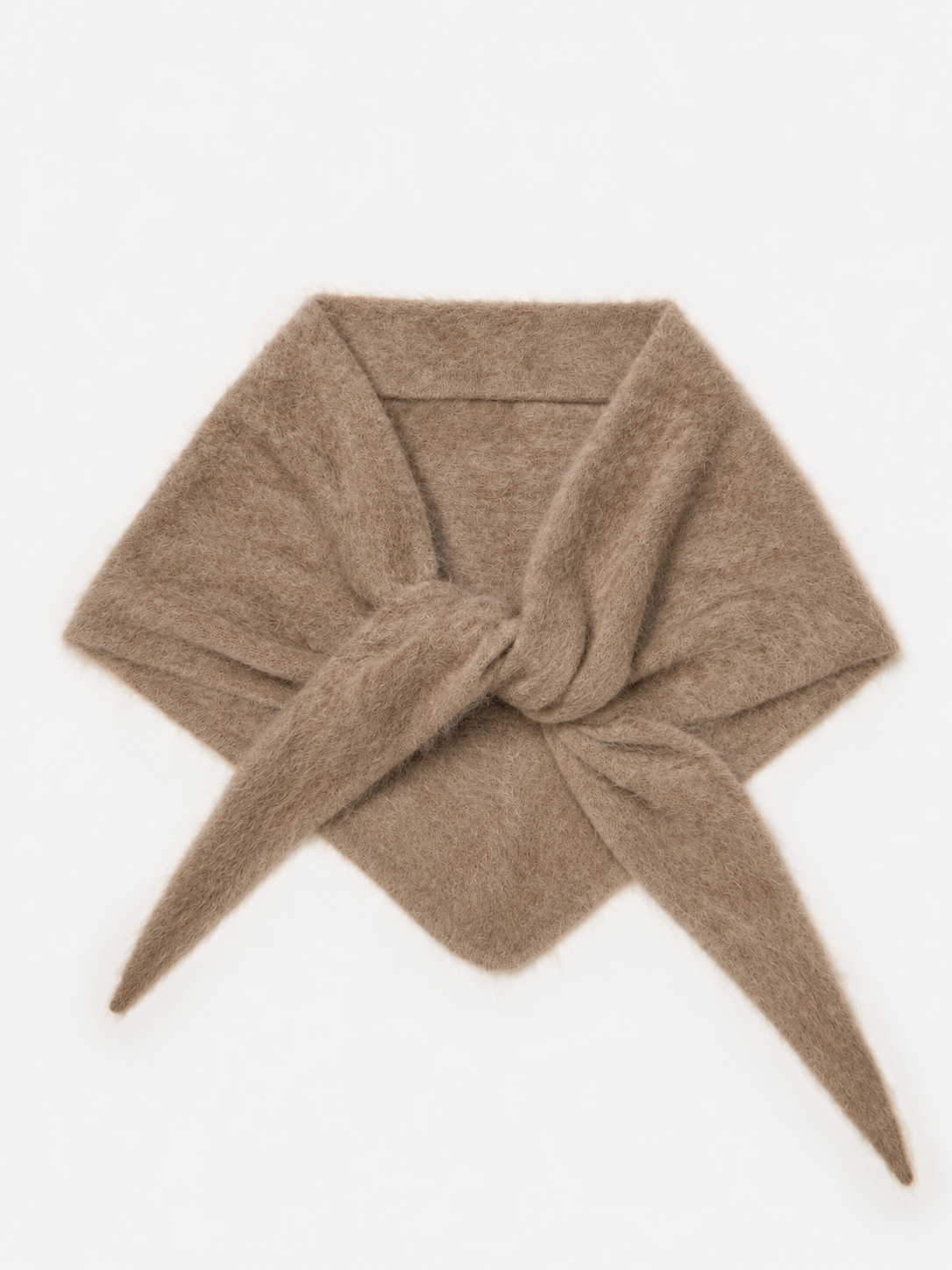 Cosy Triangle 100% Brushed Cashmere Autumn