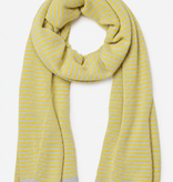 Sjaal Cosy Chic Stripes Vibrant Yellow - Pearl Grey