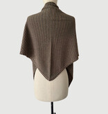 Cosy Chic Triangle  Camel Beige - Solid Black
