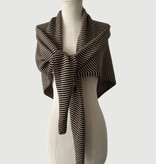 Cosy Chic Triangle  Camel Beige - Solid Black