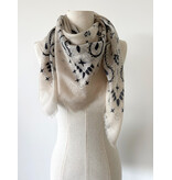 Sjaal Cosy 100% Cashmere Bandana Birch