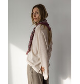 Cosy V-Neck Gravelstone