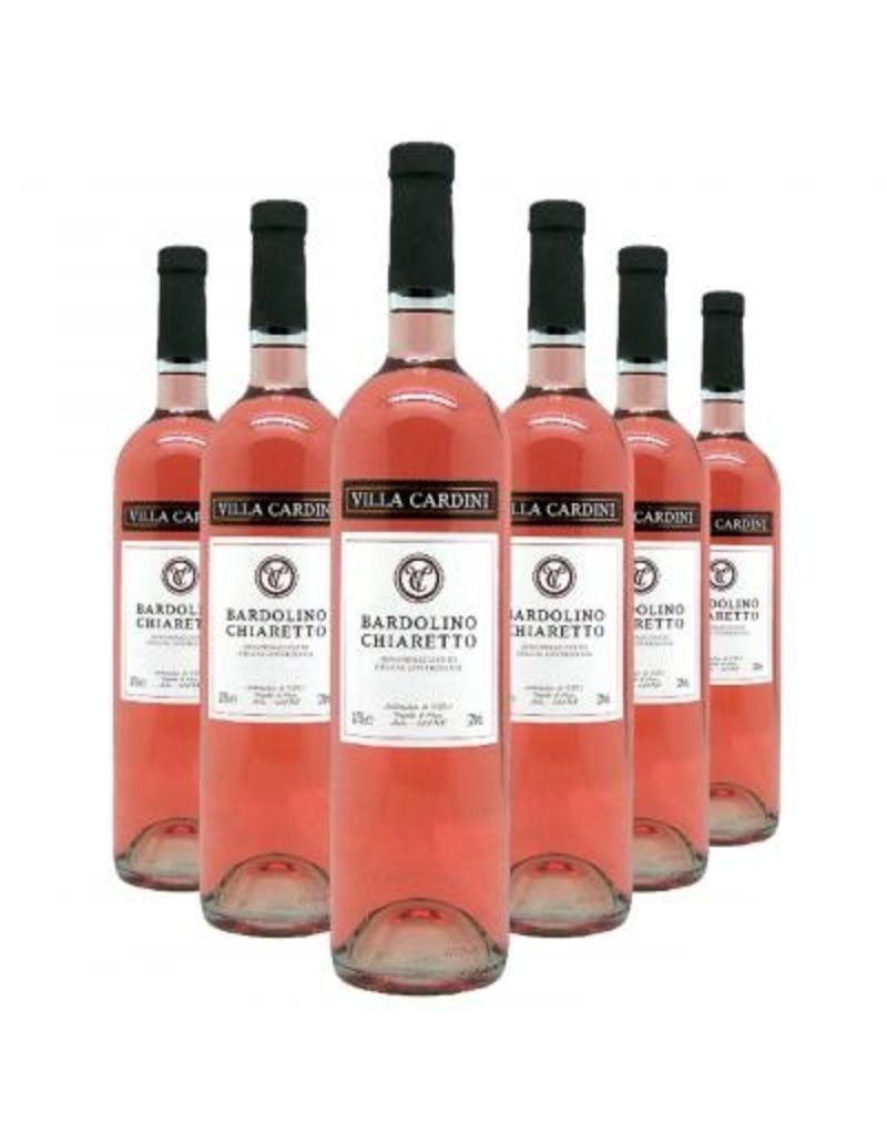 BARDOLINO CHIARETTO ROSE Villa cardini @€6,90