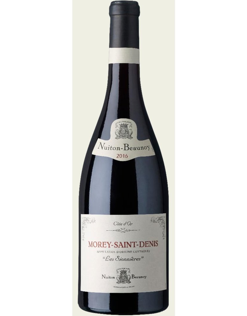 MOREY SAINT DENIS 'Les Sionnières' 2016 -Nuitton Beaunoy