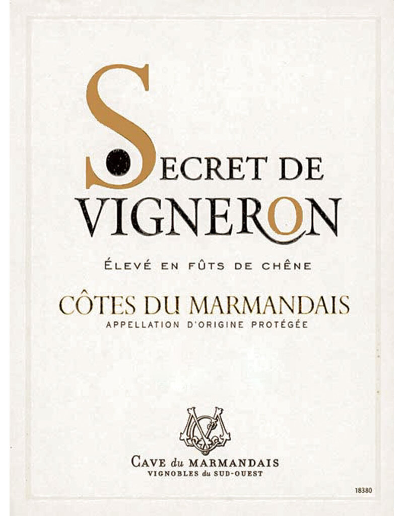 SECRET DE VIGNERON 2019 Côtes du Marmandais - Copy