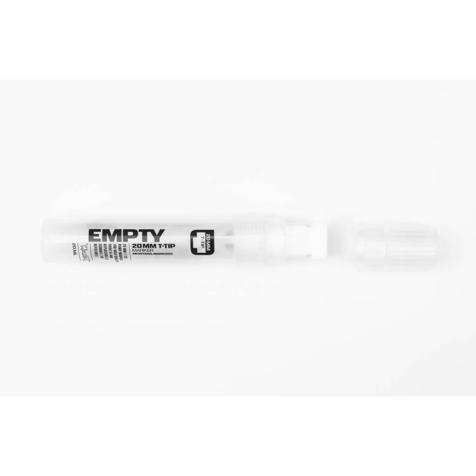 Montana CANS EMPTY MARKER 20mm T-Tip