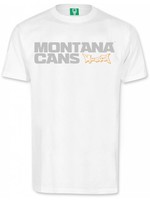 Ash Grey Montana Logo Oversized Washed T Shirt