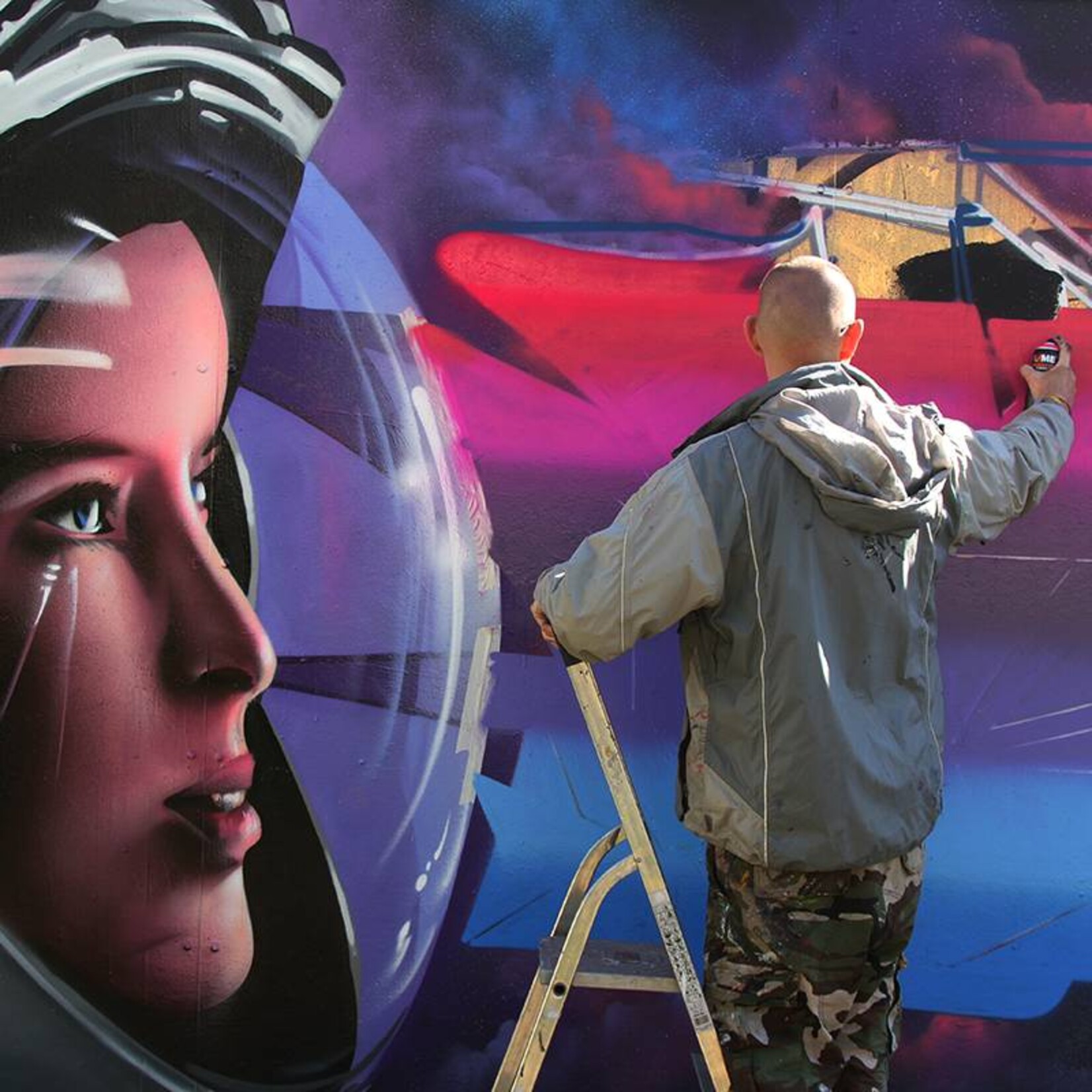 Flame BLUE Neon 400ml Sprühdose