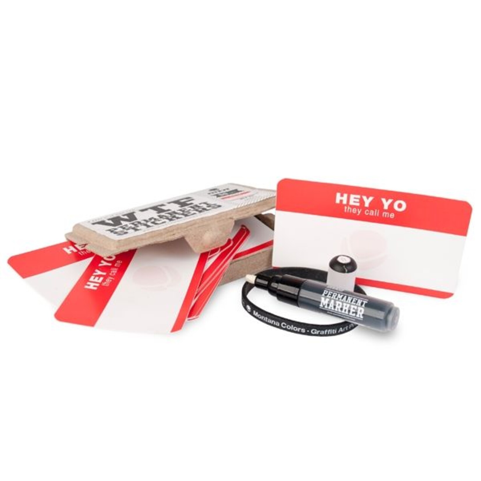 MTN Colors WTF Permanent Stickers: Hey Yo