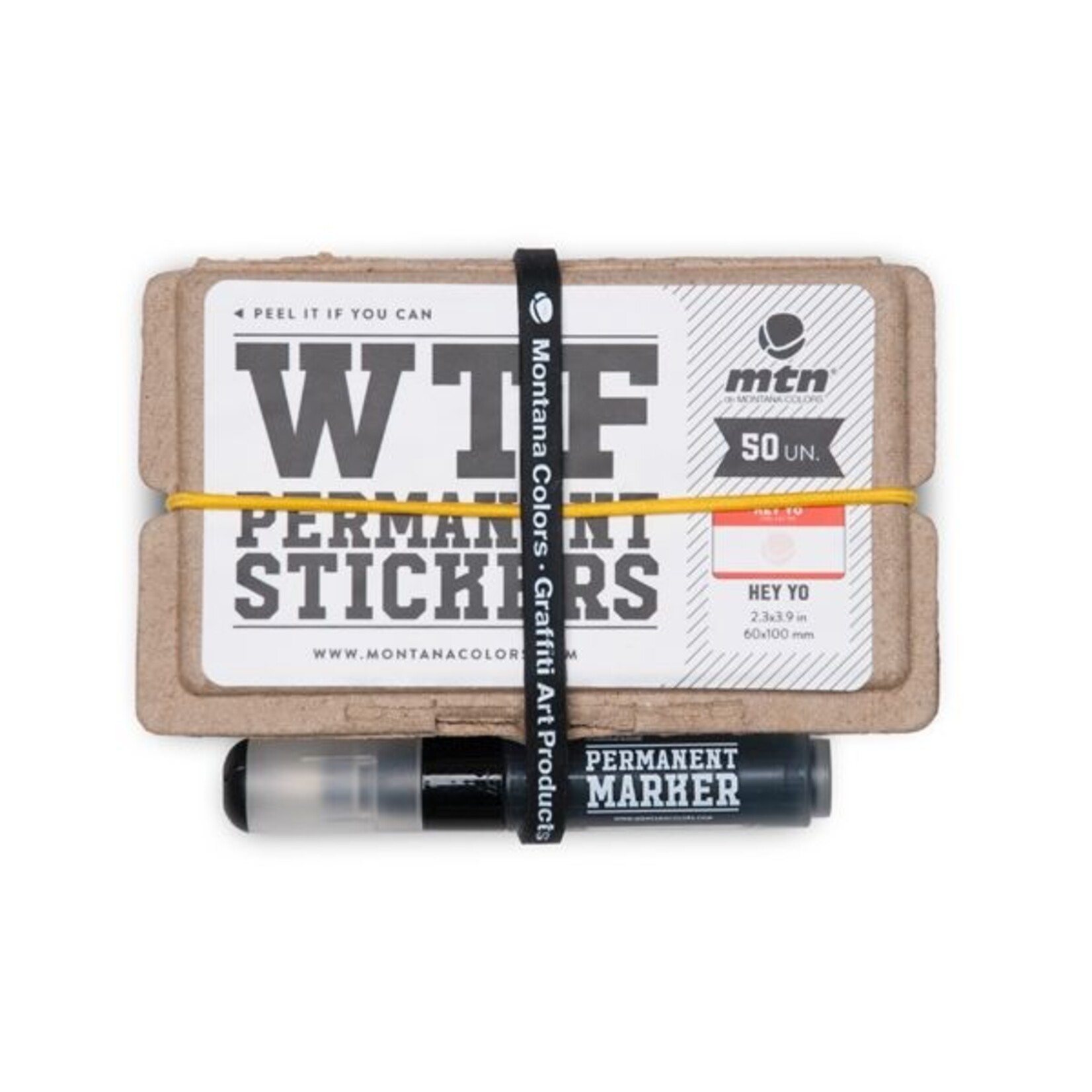 MTN Colors WTF Permanent Stickers: Hey Yo